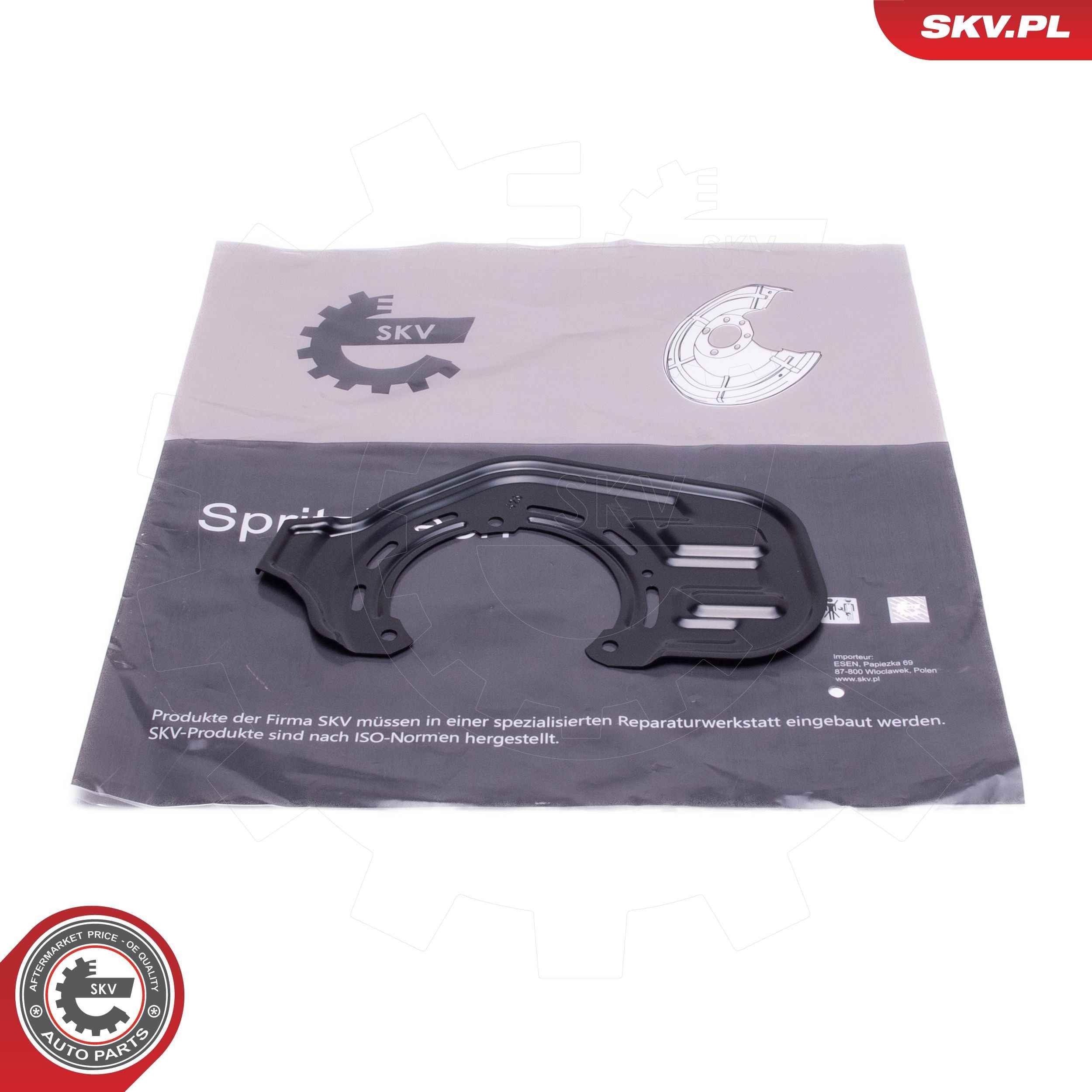 ESEN SKV Lamiera paraspruzzi disco freno 57SKV208 ESEN SKV 57SKV208 Protezione disco freno Opel Meriva A prezzo