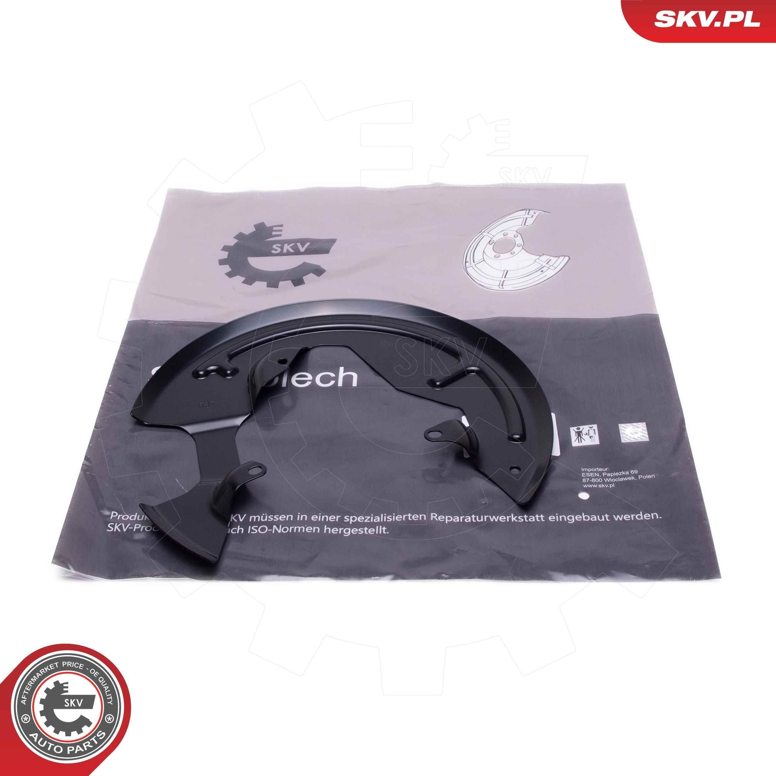 ESEN SKV Bremseskjold 57SKV276 ESEN SKV 57SKV276 Bremseskjold SKODA KAMIQ hva koster