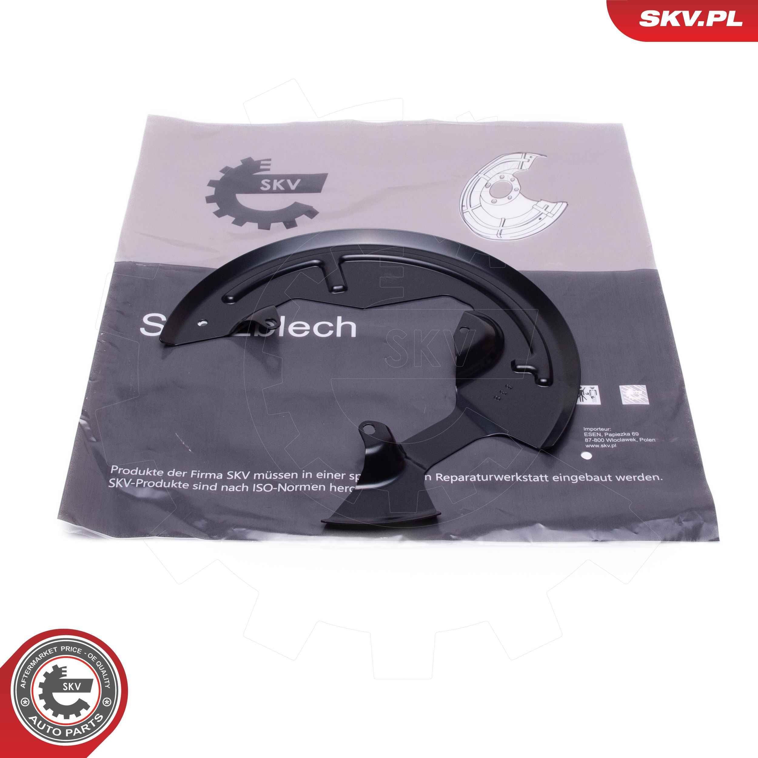 ESEN SKV Chapa deflectora, disco de travão 57SKV277 ESEN SKV 57SKV277 Defletor do discos de travão Nissan Micra 5 a um preço acessível