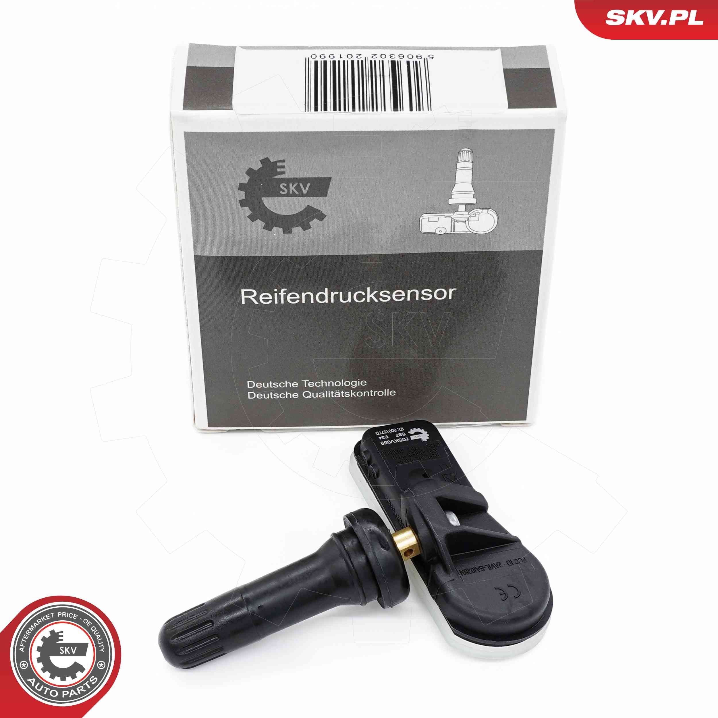 ESEN SKV Hjulsensor, dæktrykkontrolsystem 70SKV059 Hjulsensor dæktrykkontrolsystem ESEN SKV Opel ZAFIRA 70SKV059