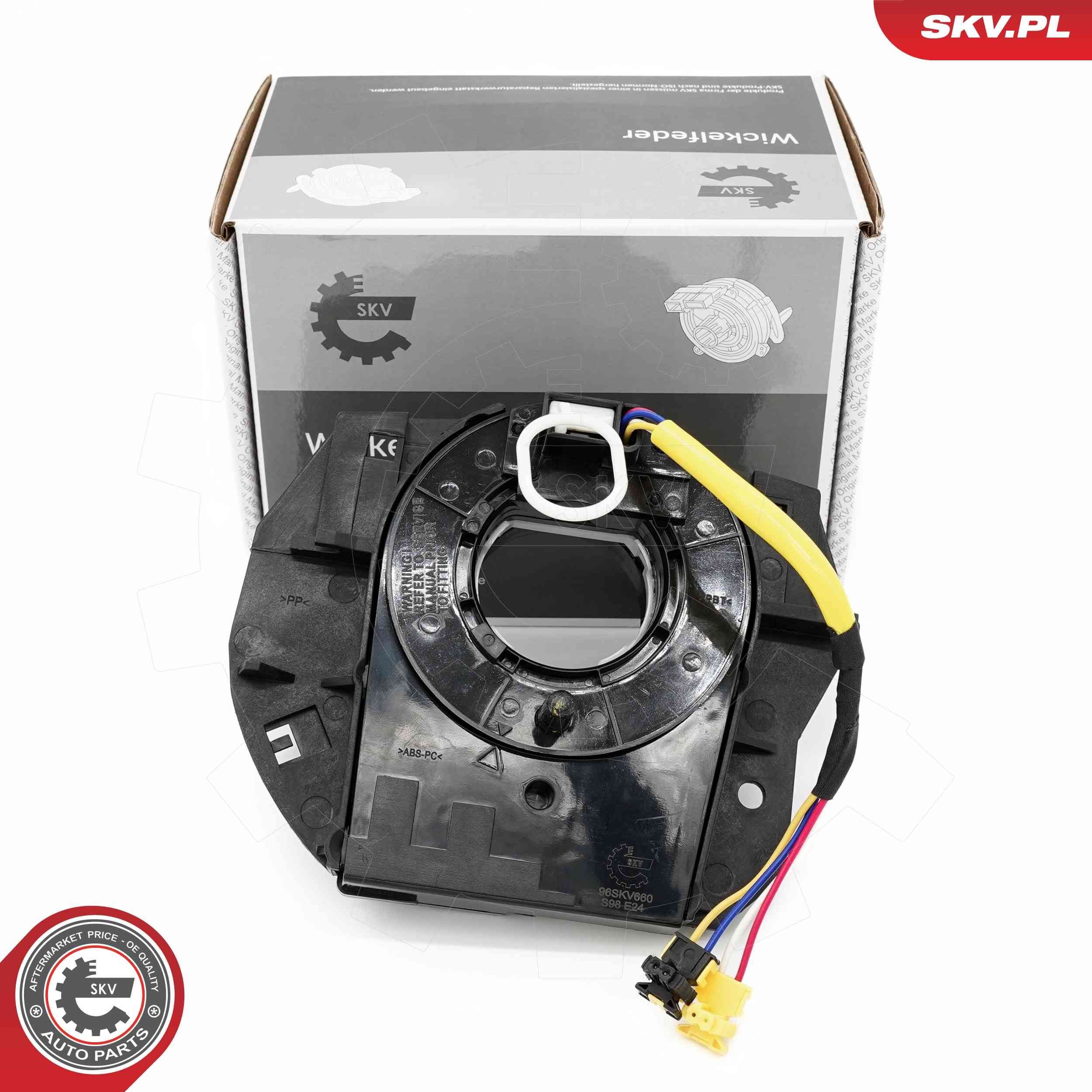 ESEN SKV Vinkelfjeder, Airbag 96SKV660 96SKV660 Ratstammekontakt DODGE CHALLENGER ESEN SKV