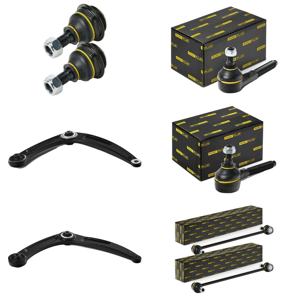 RIDEX PLUS Reparationssats för länkarmar 772S0430P 772S0430P Reparationssats länkarm RIDEX PLUS BMW 3-serie