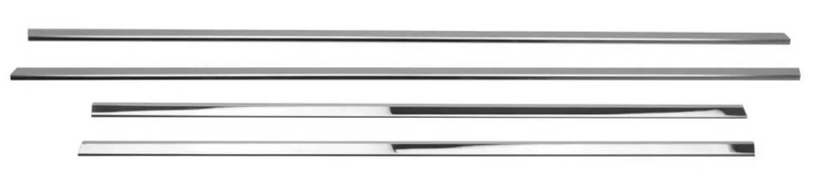 OMAC Ozdobná / ochranná liżta skla dverí 5007141 OMAC 5007141 Tesnenie skla Nissan Tiida SС11 lacné