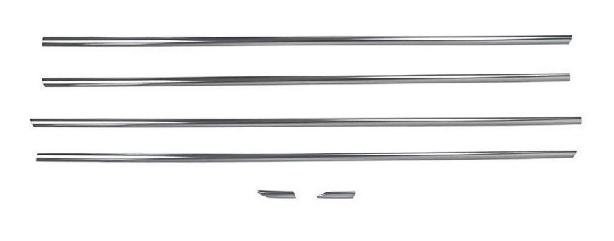 Baguette et bande protectrice, vitre de porte OMAC 1607142 OMAC 1607142 Joint de vitre CHEVROLET CAPTIVA 2019