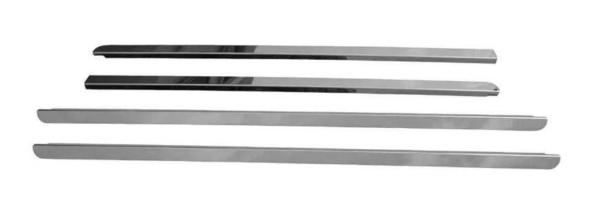 Modanatura decorativa / protettiva, Cristallo portiera OMAC 2004141 OMAC 2004141 Guarnizioni vetro DACIA SANDERO 2014