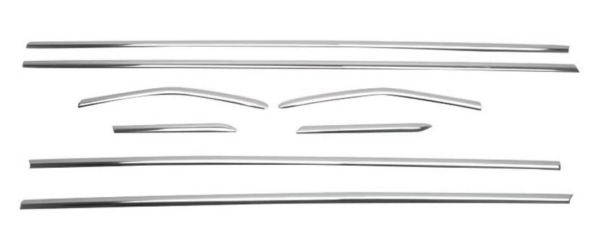 OMAC Pynte- / beskyttelsesliste, dørrude 2608142 OMAC 2608142 Ford KA RU8 Bagrudelister pris