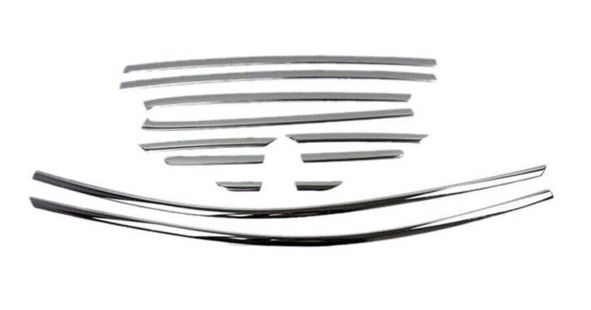 Ozdobná / ochranná liżta skla dverí OMAC 2616146U OMAC 2616146U Tesnenie skla Ford KUGA 2023