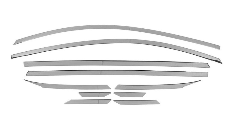 Baguette et bande protectrice, vitre de porte OMAC 3224146U OMAC 3224146U Joint d'étanchéité pare brise HYUNDAI SANTA FE 2005