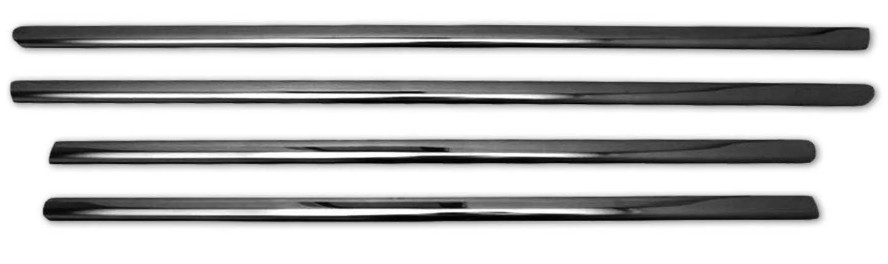 Modanatura decorativa / protettiva, Cristallo portiera OMAC 4710141B OMAC 4710141B Guarnizioni vetro MERCEDES-BENZ Classe M 2009