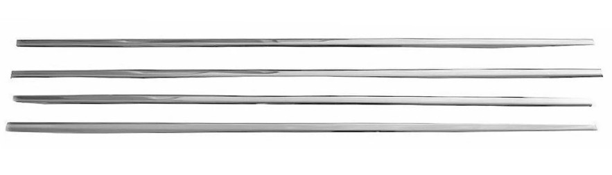 OMAC Modanatura decorativa / protettiva, Cristallo portiera 7001141 OMAC 7001141 Guarnizione vetro Camry V10 Liftback originali prezzo