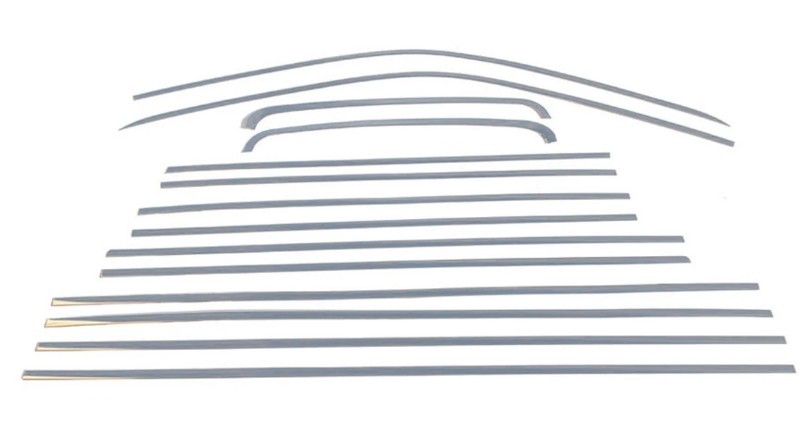 OMAC Friso, vidro de porta 7522144 OMAC 7522144 Borracha do vidro Land Rover RANGE ROVER originais