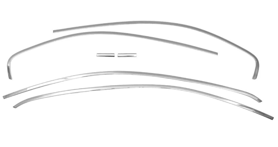 Trim / Protective strip, door window OMAC 7540146U OMAC 7540146U 2018 VW JETTA window seal replacement