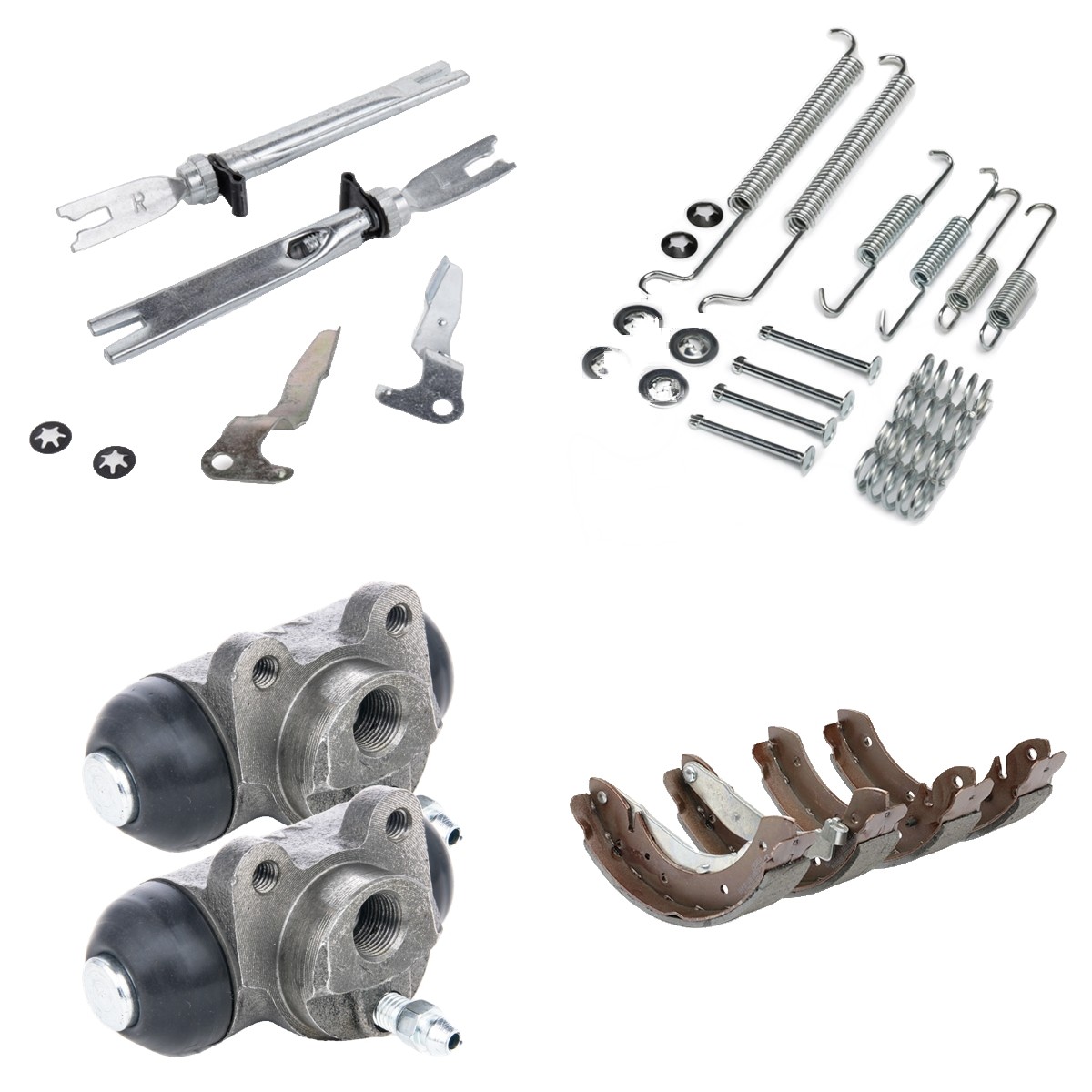 RIDEX Sada bŕzd, Bubnová brzda 3859B0260 3859B0260 Bubnové brzdy PEUGEOT BOXER RIDEX