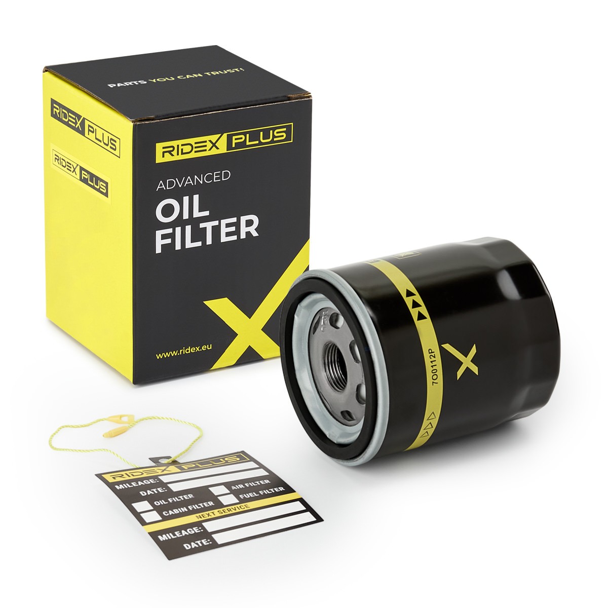 RIDEX PLUS Oljefilter 7O0112P TOYOTA motoroljefilter RIDEX PLUS 7O0112P