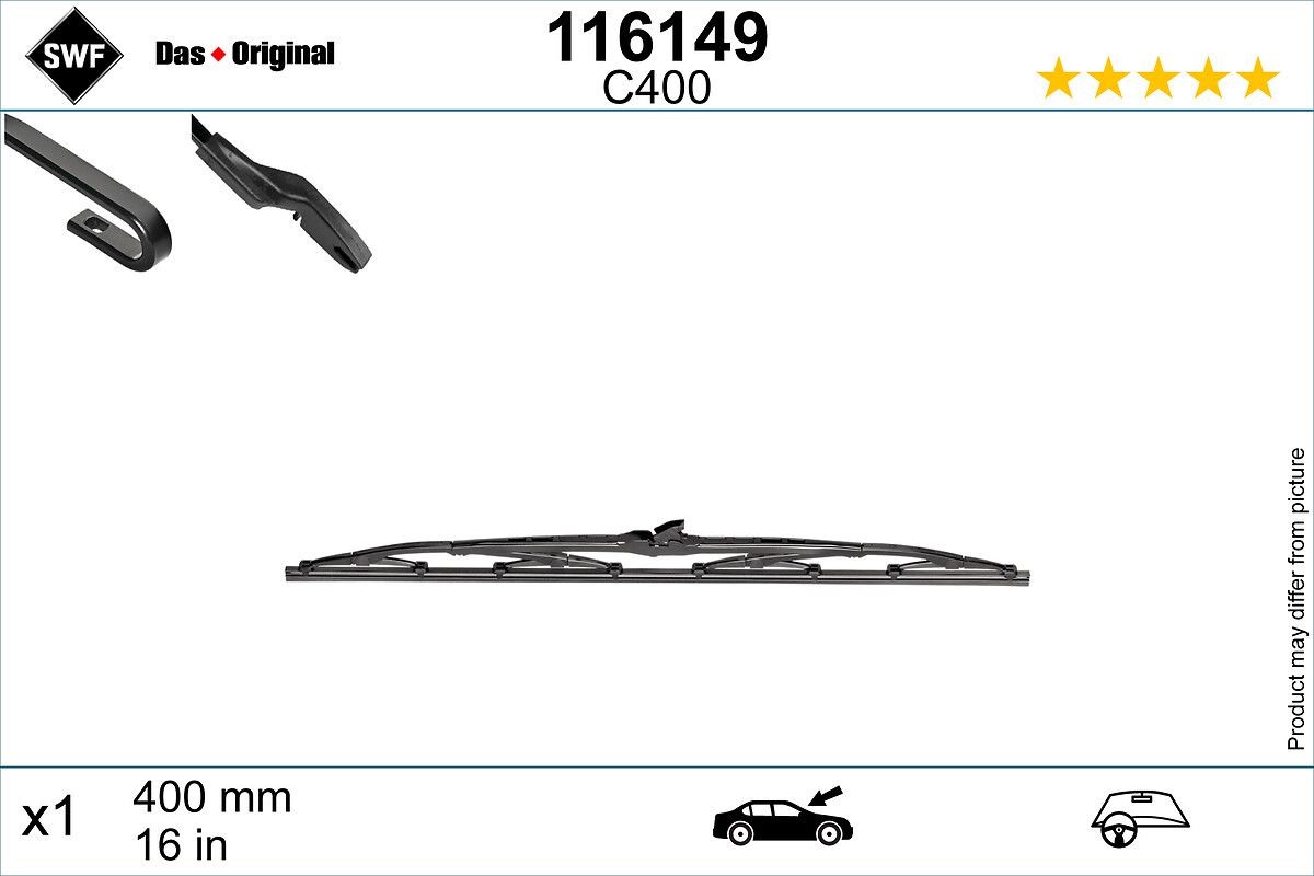 SWF Wiper blade 116149 SWF 116149 new DFSK wipers cost