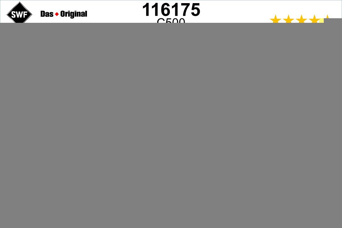 Stieracia lišta SWF 116175 SWF 116175 Stierače HYUNDAI ELANTRA 1999