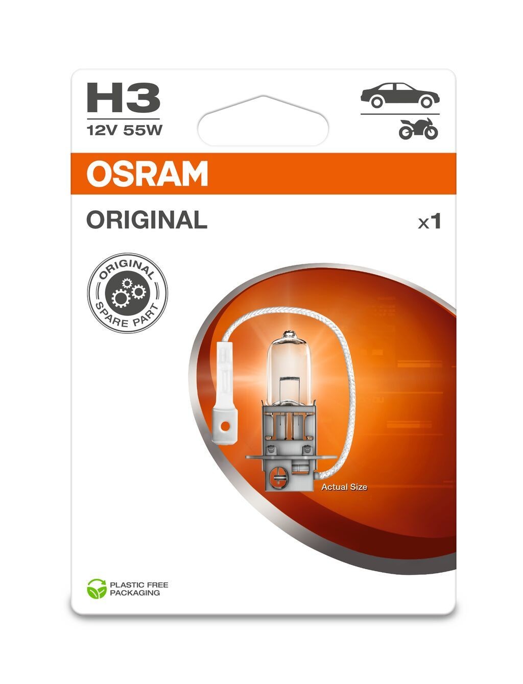 OSRAM Lyspære, fjernlys 64151-1BL OSRAM 64151-1BL originale Lyspære tåkelyskaster BMW 6-serie pris