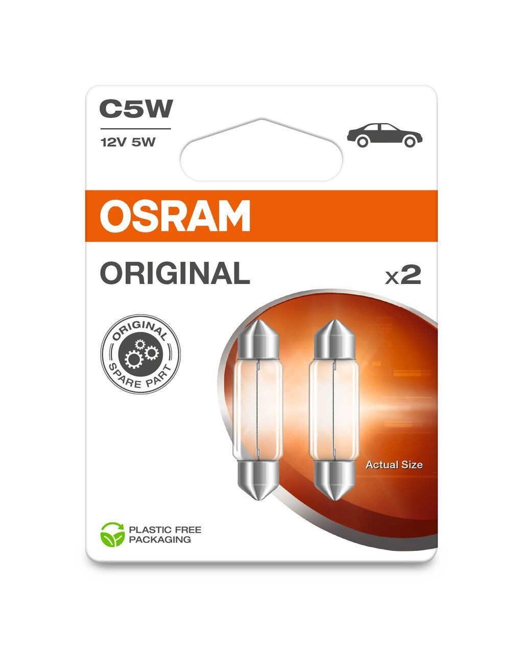 OSRAM Hõõgpirn, numbrivalgustus 6418-2BL OSRAM 6418-2BL Numbrivalgustus BMW E23 hind