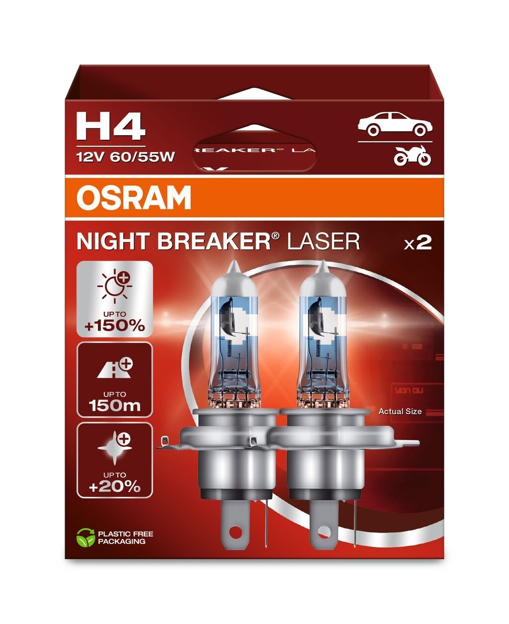 OSRAM Lampadina, faro di profondità 64193NL-2HB OSRAM 64193NL-2HB Lampadina fendinebbia DOKKER Pick-up prezzo