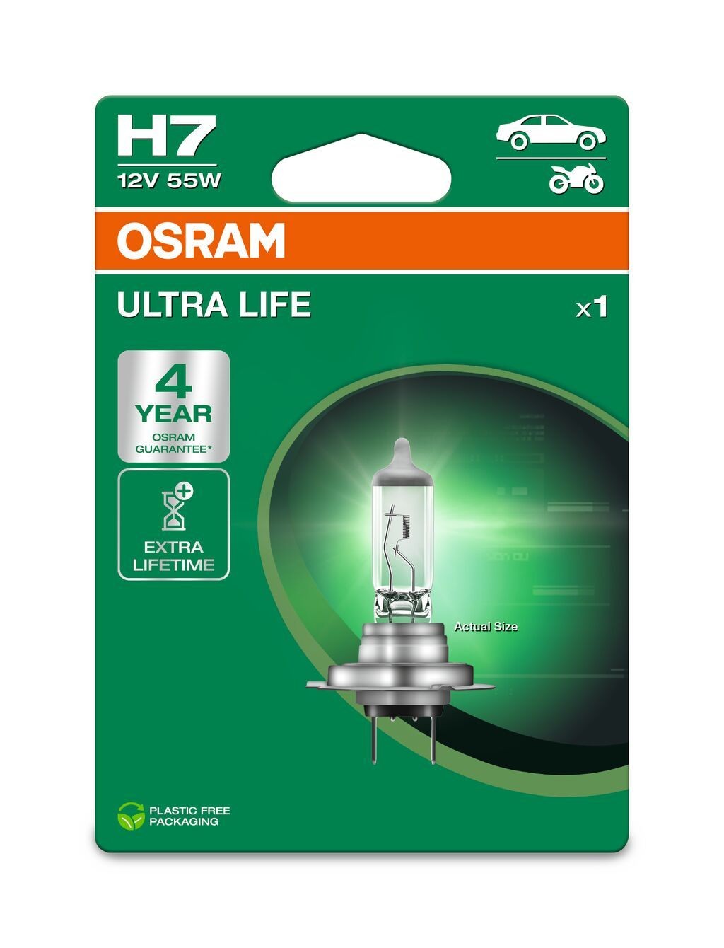 OSRAM Gloeilamp, verstraler 64210ULT-1BL OSRAM 64210ULT-1BL originele Gloeilamp mistlicht Duster III (P1310) kosten