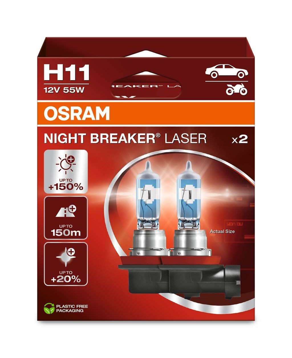 OSRAM Glödlampa, fjärrstrålkastare 64211NL-2HB OSRAM 64211NL-2HB Dimljuslampa PORSCHE MACAN original