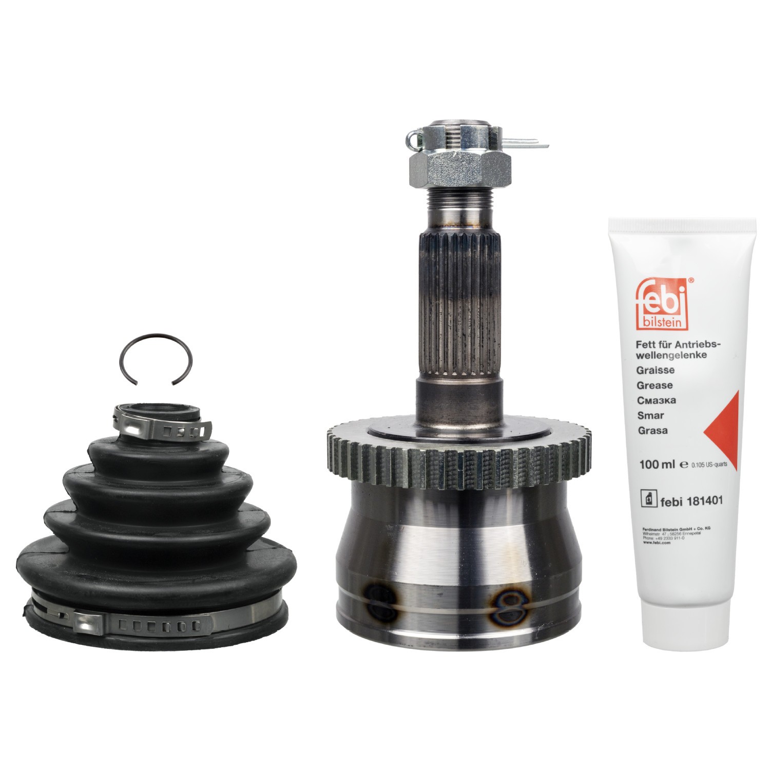 FEBI BILSTEIN Ledsæt, drivaksel 194266 194266 Knokkelled JEEP COMPASS FEBI BILSTEIN