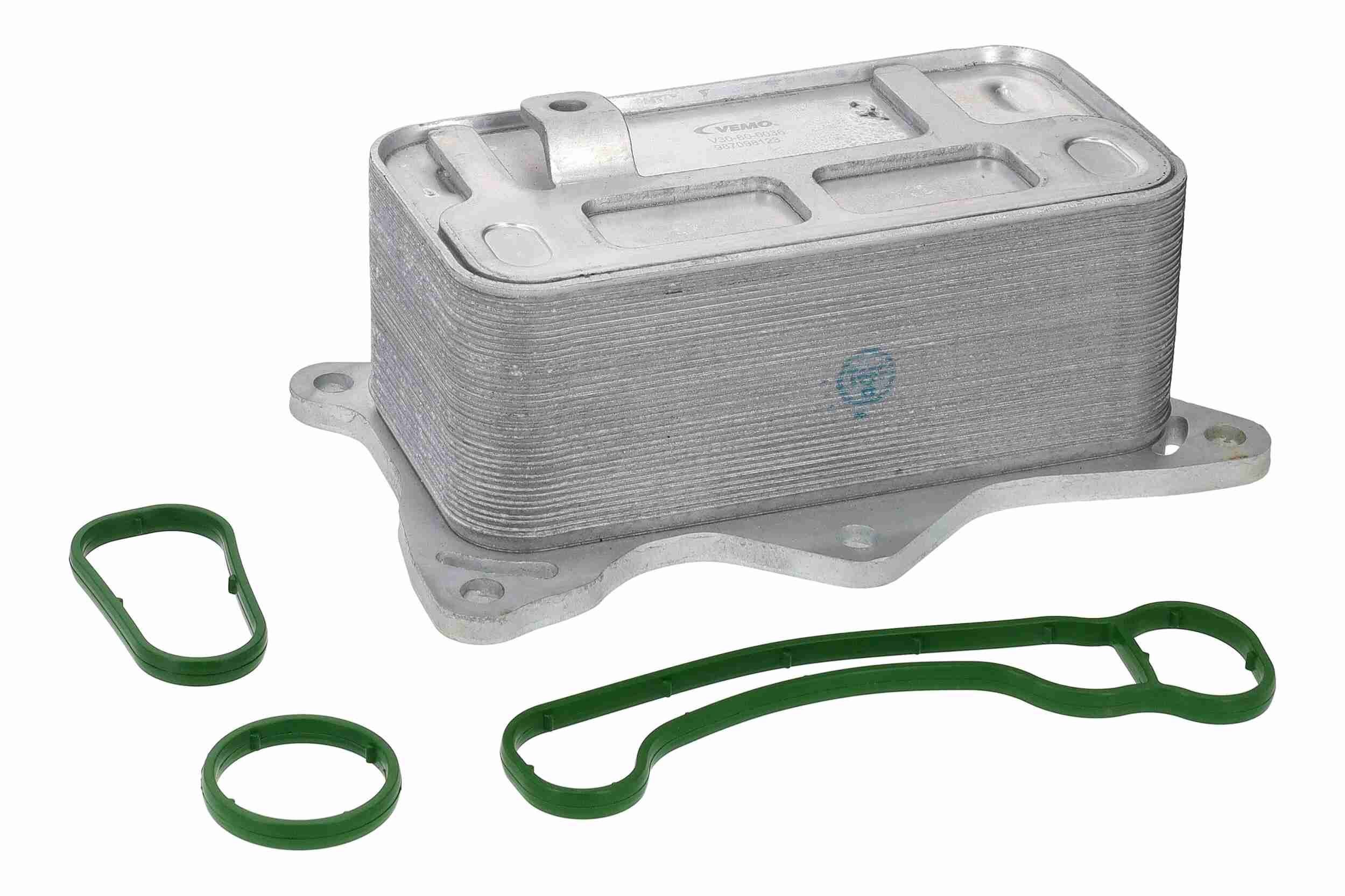 Õliradiaator, mootoriõli VEMO V30-60-0036 VEMO V30-60-0036 Õlijahuti Mercedes-Benz E-klass 2017