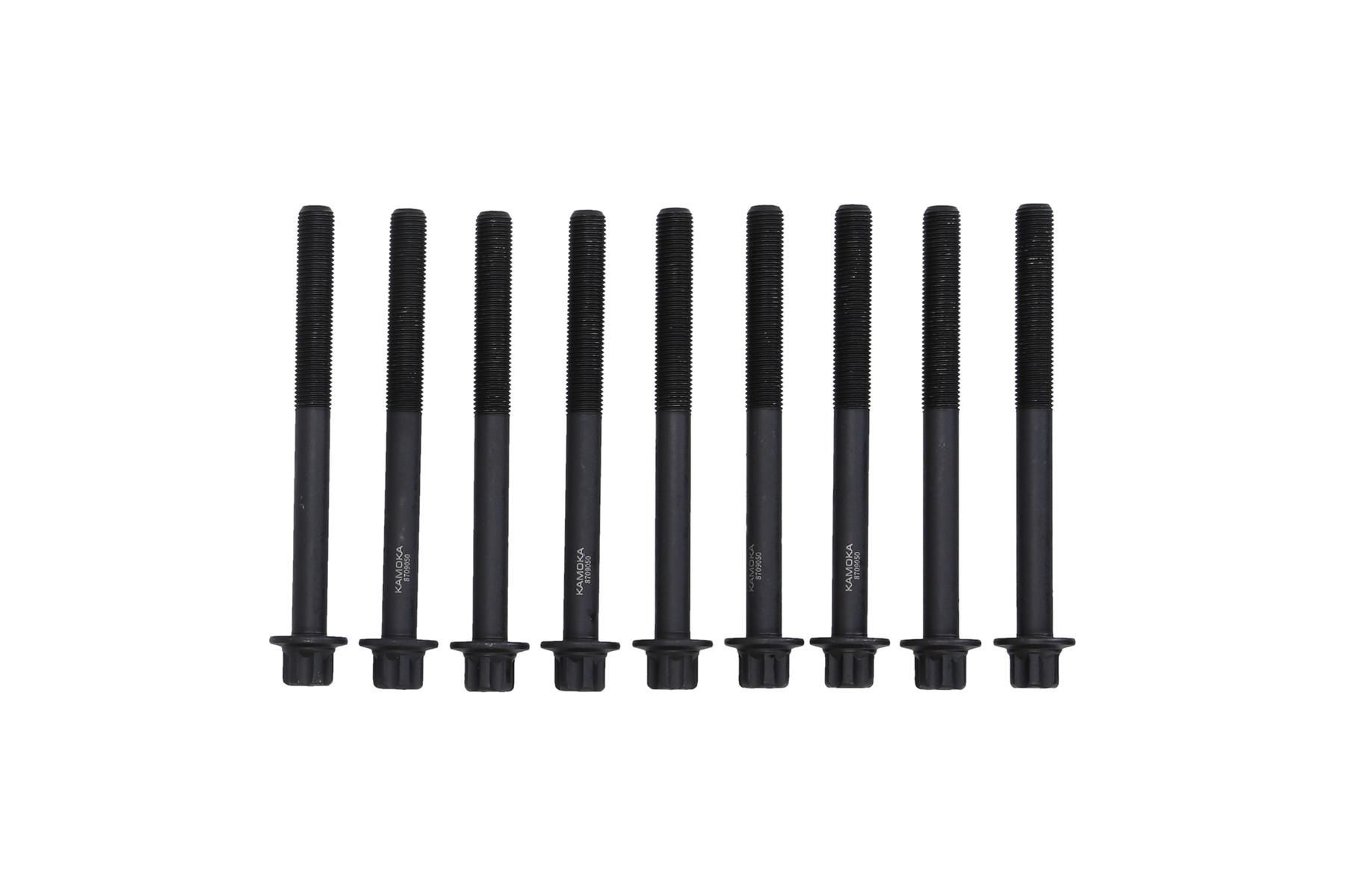 KAMOKA Topbolte-sæt 8709050 KAMOKA 8709050 Topstykkebolt Nissan X-TRAIL originale