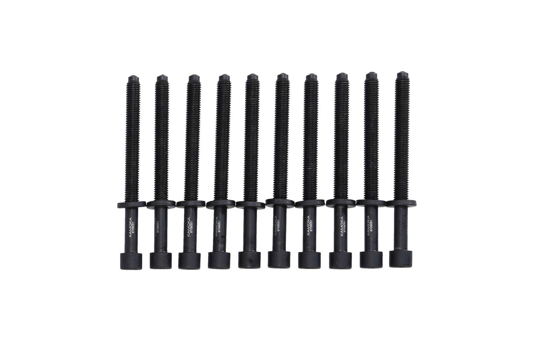 KAMOKA Kit bulloni testata 8709051 KAMOKA 8709051 Bulloni testata AUDI COUPE originali