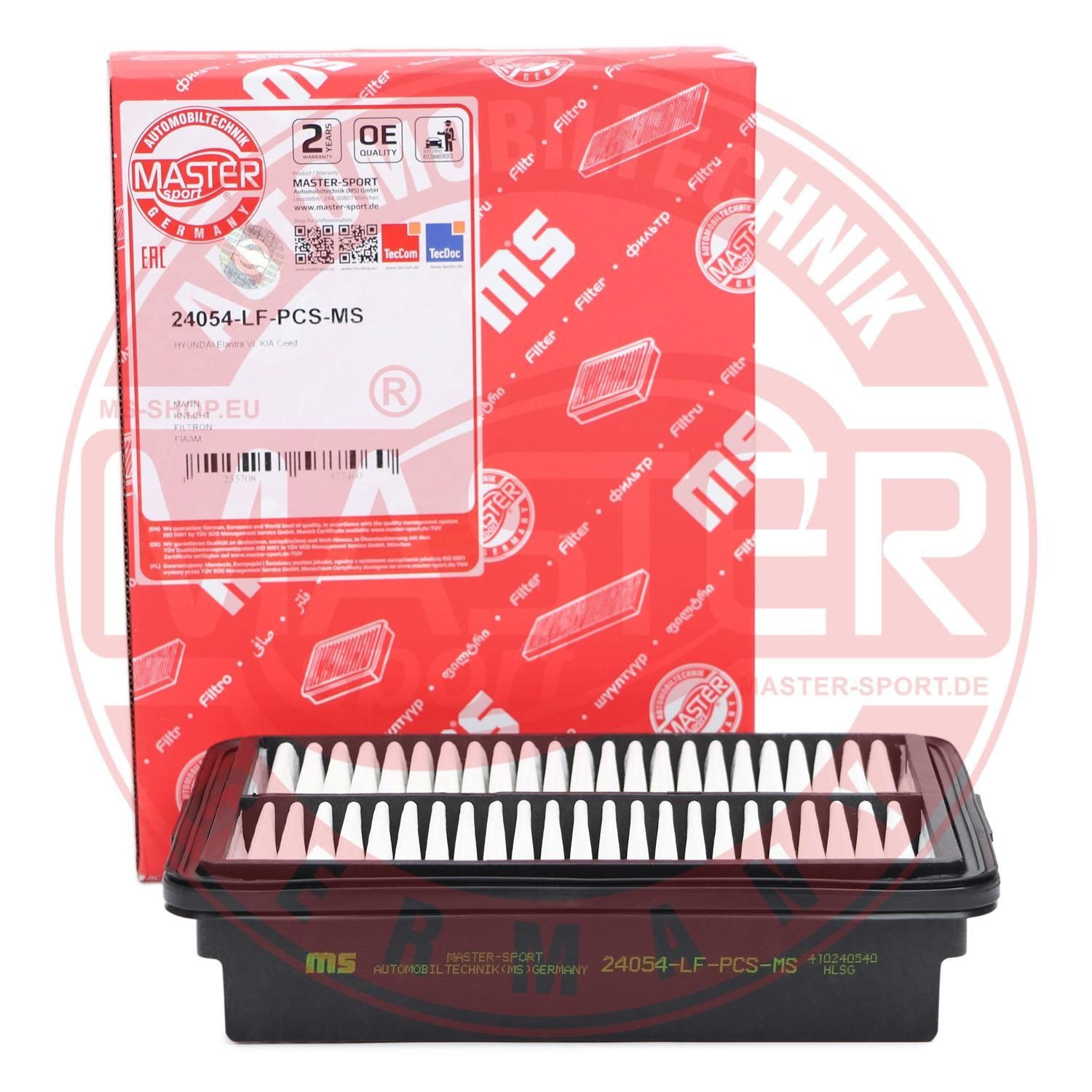 MASTER-SPORT Filtro aria 24054-LF-PCS-MS 24054-LF-PCS-MS costo Filtro aria HYUNDAI H-1 Furgonato MASTER-SPORT