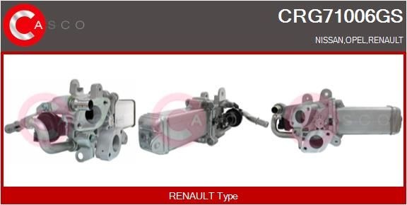 CASCO EGR kylare CRG71006GS CRG71006GS CASCO egr kylare Renault MEGANE