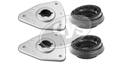 DYS Kit montaggio, Ammortizzatore a molla 73-12929 DYS 73-12929 Bullone correzione campanatura DS3 Hatchback prezzo