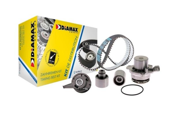 DIAMAX Vesipumppu + jakohihnasarja A6007WP A6007WP DIAMAX Vesipumppu + jakohihnasarja Fiat 500 hinta