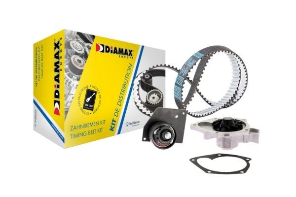 DIAMAX Distributieriem set + waterpomp A6026WP Distributieriem set DIAMAX RENAULT A6026WP