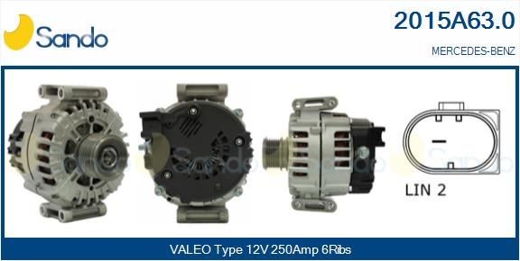 SANDO Generaator 2015A63.0 Generaator SANDO GL 2015A63.0 odav