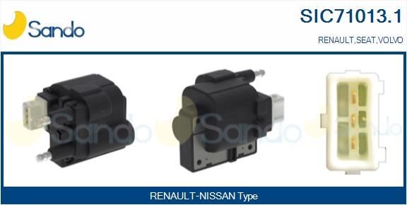 SANDO Bobine d'allumage SIC71013.1 SIC71013.1 Bobines d'allumage VOLVO V70 SANDO