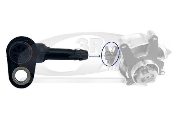 3RG Vārsts, Vakuumsūknis 74904 3RG 74904 Vakuumsūknis bremžu sistēma Lancia Ypsilon 3 cena