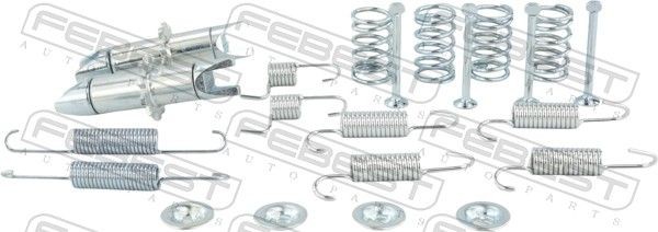 FEBEST Lisakomplekt, seisupiduriklotsid 1004-J200R-KIT 1004-J200R-KIT FEBEST Lisakomplekt piduriklotsid Kia odav