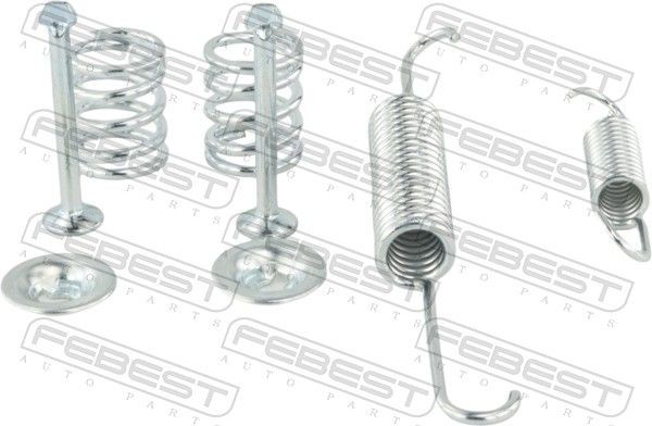 FEBEST Lisakomplekt, seisupiduriklotsid 1004-K2UCR-KIT FEBEST Lisakomplekt piduriklotsid SEAT 1004-K2UCR-KIT