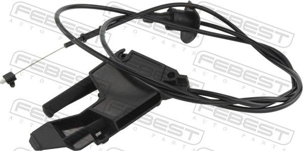FEBEST Motorhjelmskabel 25101-T7 25101-T7 Motorhjelm PEUGEOT 405 FEBEST
