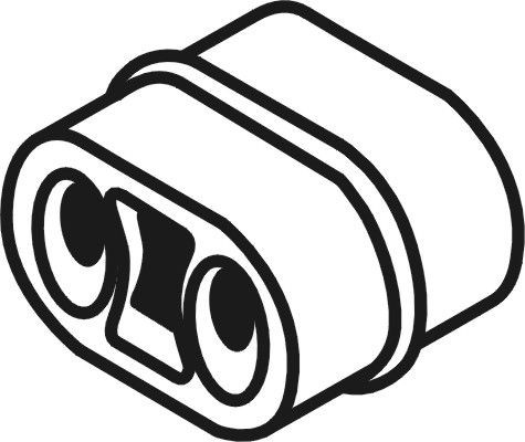 VEGAZ Holder, udstødningssystem OG-123 OG-123 Holder udstødningssystem SAAB 99 VEGAZ