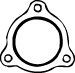 VEGAZ Exhaust pipe gasket VD-120 VD-120 VEGAZ exhaust gasket for SKODA FABIA