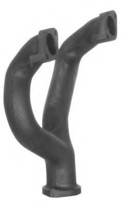 IMASAF Manifold, eksosanlegg 11.70.91 Eksosmanifold IMASAF Honda CIVIC 11.70.91
