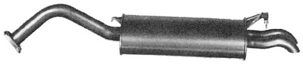 VEGAZ Izplūdes gāzu trokšņa slāpētājs (pēdējais) AS-142IMA VEGAZ AS-142IMA orģinālās Izplūdes gāzu trokšņa slāpētājs A6 C4 Avant cena