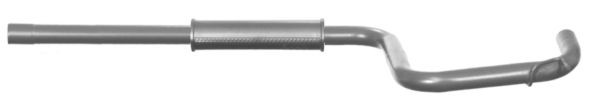 IMASAF Middle silencer 17.61.06 IMASAF 17.61.06 Middle silencer