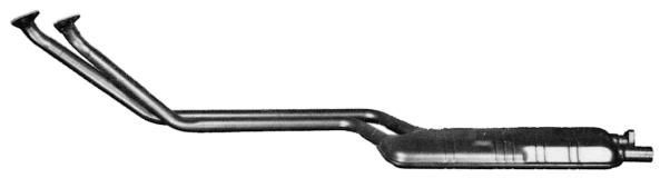 Predný tlmič výfuku VEGAZ BR-78 VEGAZ BR-78: Predný tlmič výfuku BMW Rad 3 2015