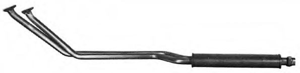 VEGAZ Främre ljuddämpare BR-61 VEGAZ BR-61 främre ljuddämpare HYUNDAI PONY