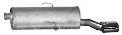 VEGAZ Rear silencer CS-139 VEGAZ CS-139 genuine Saxo Hatchback rear muffler price