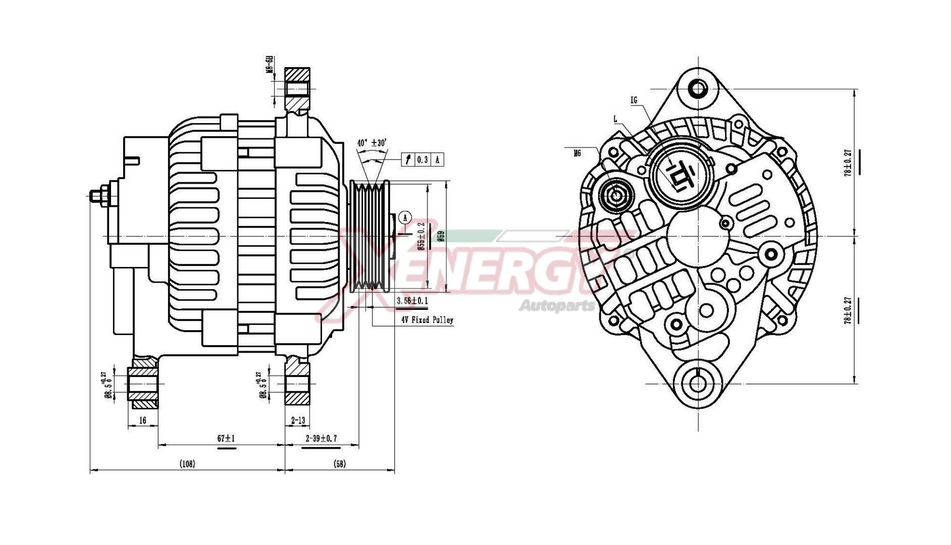 AP XENERGY Ģenerators XAL10635AD AP XENERGY XAL10635AD Ģenerators Alto IV (EF) cena