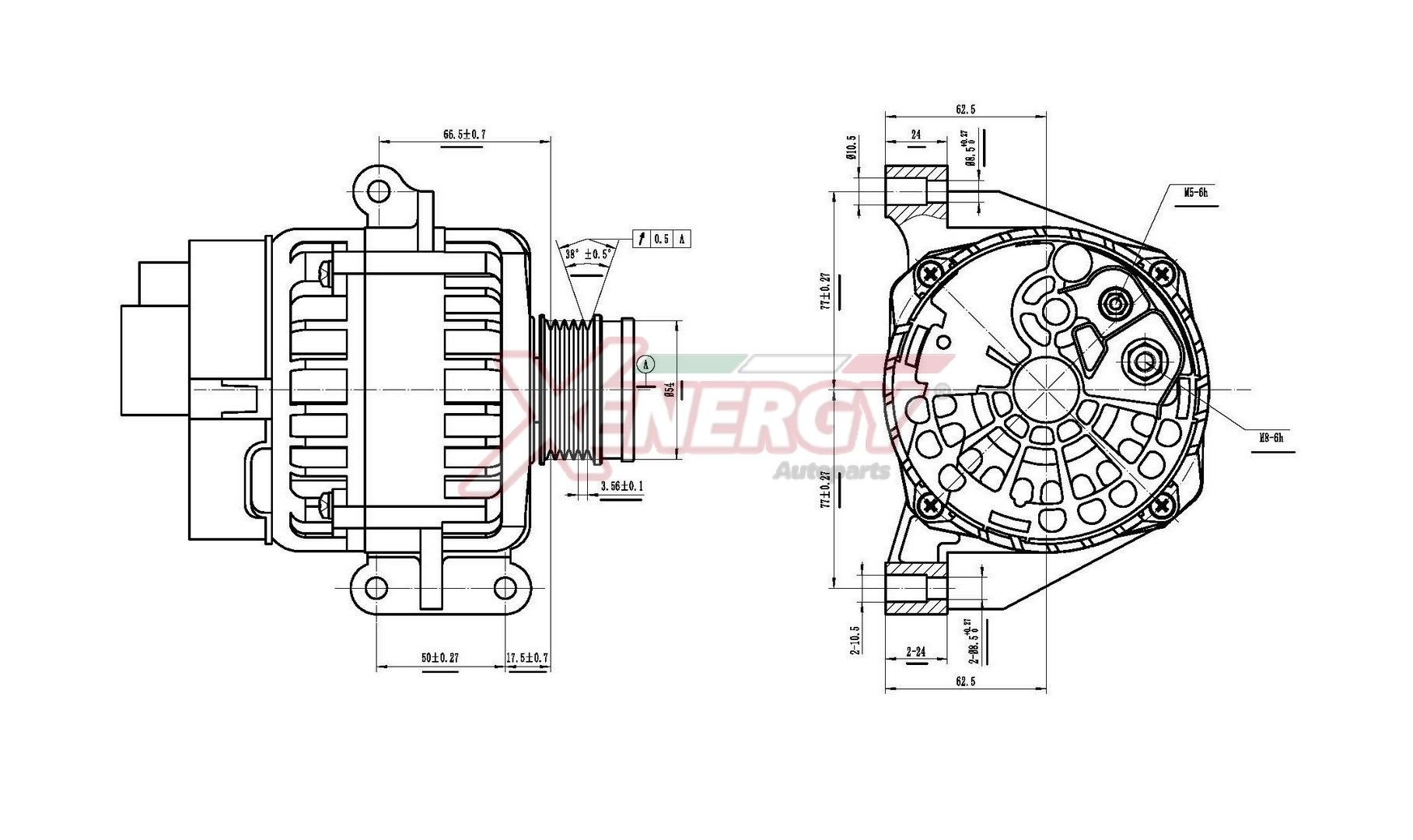 AP XENERGY Dynamo XAL17530AD Dynamo AP XENERGY THESIS XAL17530AD billige